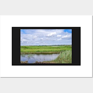 A view across Hickling Nature Reserve Posters and Art